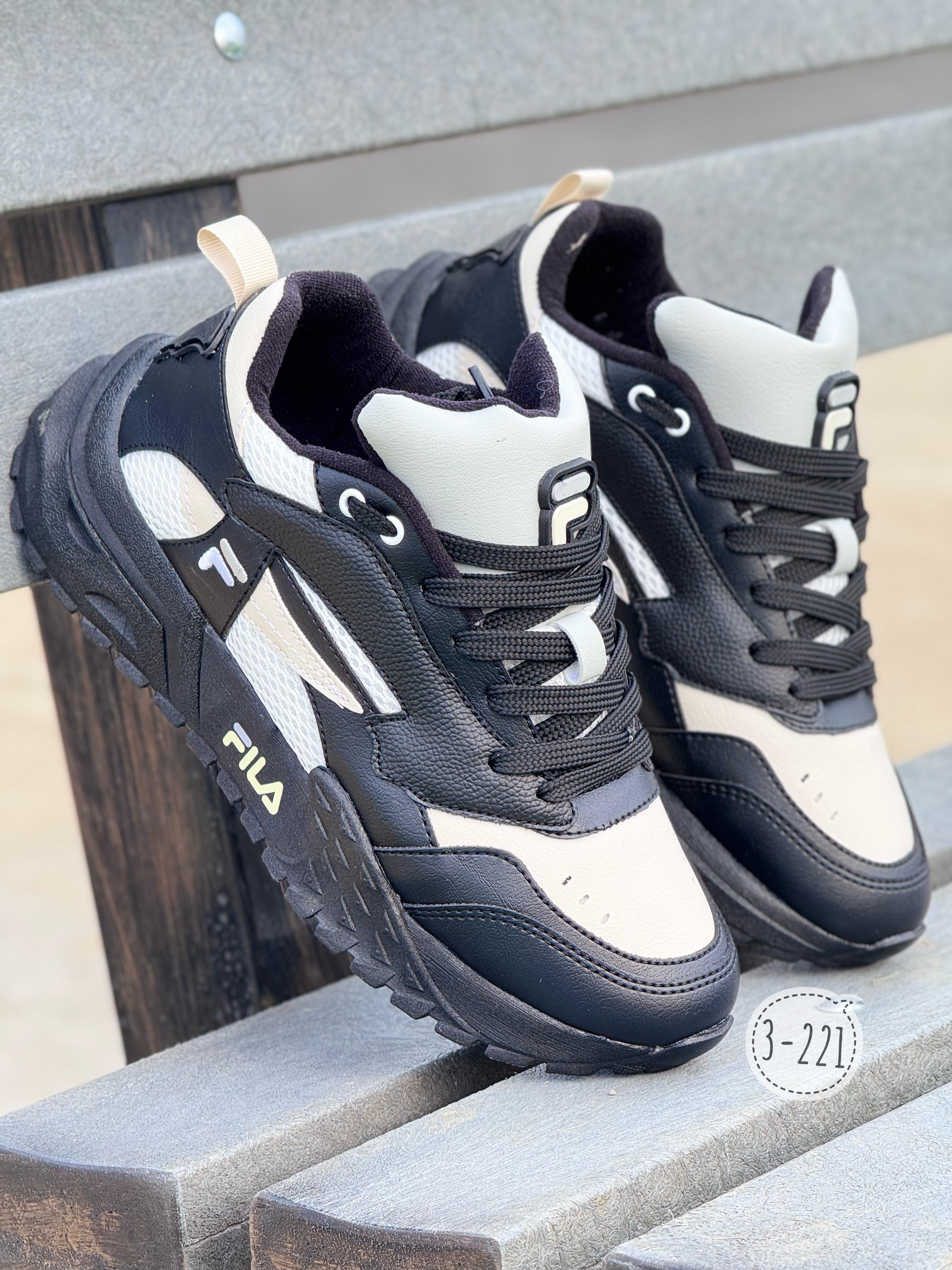 TENIS FILA CABALLERO NEGRO