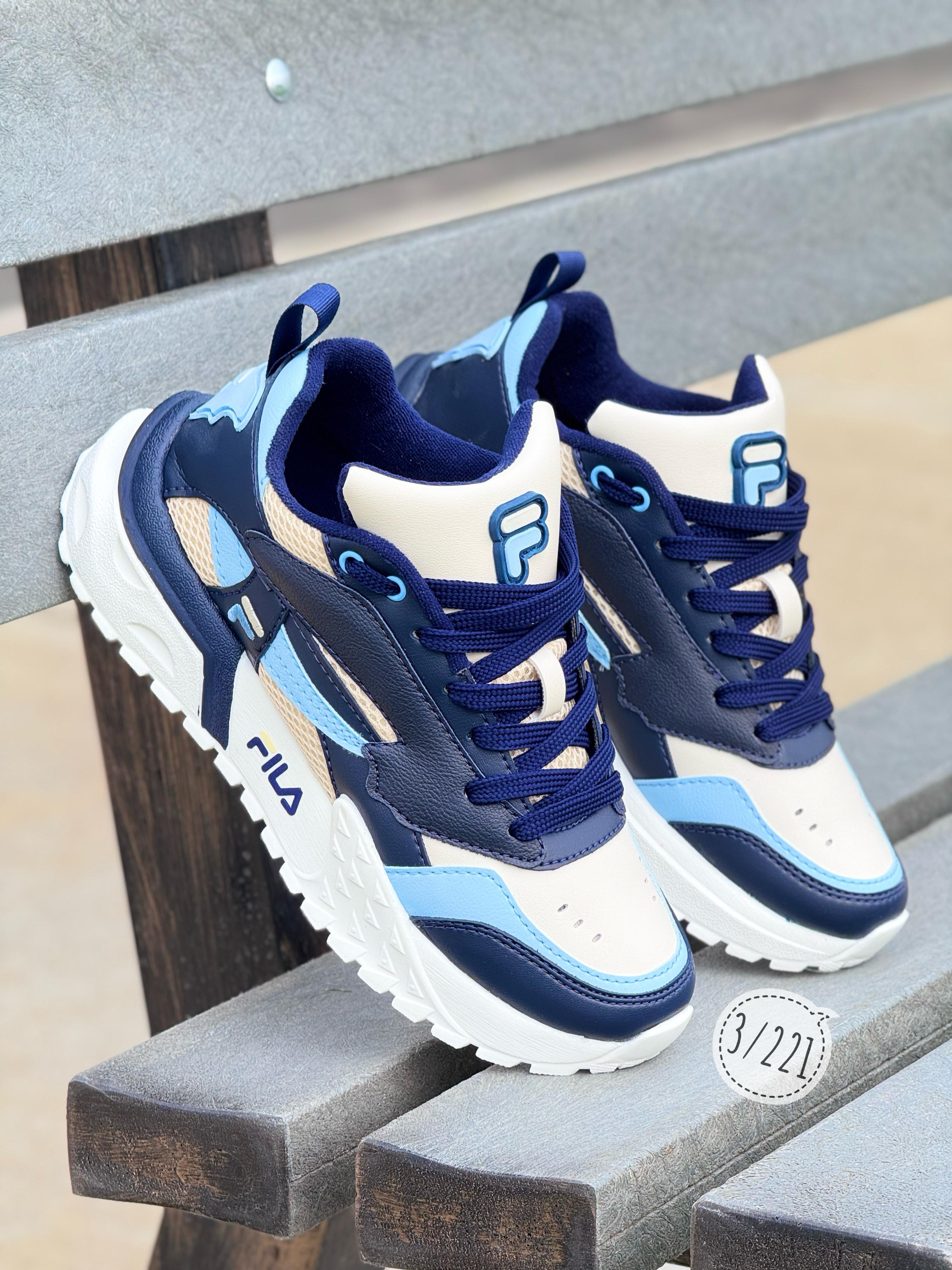 TENIS FILA CABALLERO AZUL